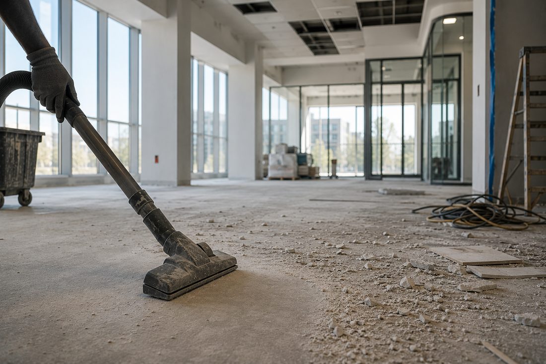 Post-construction and turnover cleaning by Lux